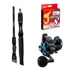 Snapper Combos Daiwa Medium Slow Jig Overhead Combo