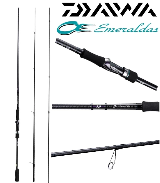 Egi (Squid) Rods Daiwa 20 Emeraldas V Egi Squid Fishing Spin Rods 1 Egi (Squid) Rods Daiwa 20 Emeraldas V Egi Squid Fishing Spin Rods