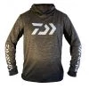 Daiwa 2022 New Fishing Hooded Ripple Long Sleeve Shirt DAIWA 22 HOODED RIPPLE JERSEY- MOSS