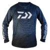 Daiwa 2022 New Fishing Ripple Long Sleeve Shirt DAIWA 22 RIPPLE JERSEY- NAVY