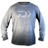 Daiwa 2022 New Fishing Ripple Long Sleeve Shirt DAIWA 22 RIPPLE JERSEY- GRAY