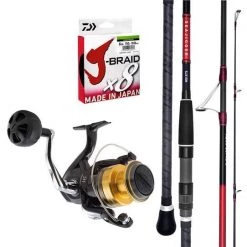 Beach & Rock Fishing Combos Daiwa Seajigger 315M Shimano Socorro 6000 Beach Fishing Combo