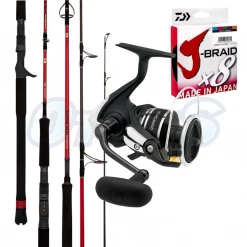 Kingfish Combos Daiwa BG MQ And Daiwa Demon Blood Kingfish Combo