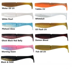 Soft Plastics Daiwa Bait Junkie 4.2" Minnow Paddle Tail Soft Plastic Lure