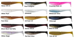 Soft Plastics Daiwa Bait Junkie 6.2" Minnow Paddle Tail Soft Plastic Lure