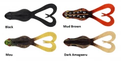 Soft Plastics Daiwa Bait Junkie 3.2" Kikker Curly Soft Plastic Fishing Lure