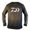 Daiwa 2022 New Fishing Ripple Long Sleeve Shirt DAIWA 22 RIPPLE JERSEY- MOSS
