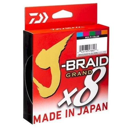 Daiwa J Braid Fishing Line Daiwa J BRAID GRAND X8 150 M Multi Colour Fishing Braid Line 1 Daiwa J Braid Fishing Line Daiwa J BRAID GRAND X8 150 M Multi Colour Fishing Braid Line