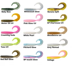 Soft Plastics Daiwa Bait Junkie 4" GRUB Soft Plastic Fishing Lure