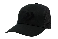 Headwear Daiwa DVEC Cap Black Fishing Hat Sun Protection CA70420