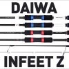 Daiwa 2022 New Fishing Overhead Baitcast Rods Daiwa 22 Infeet Z Baitcast Fishing Rod
