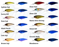 Daiwa 2022 New Infeet Kodachi Diving Crankbait Hardbody Fishing Lure DAIWA Infeet Kodachi 40SF Fishing Lure