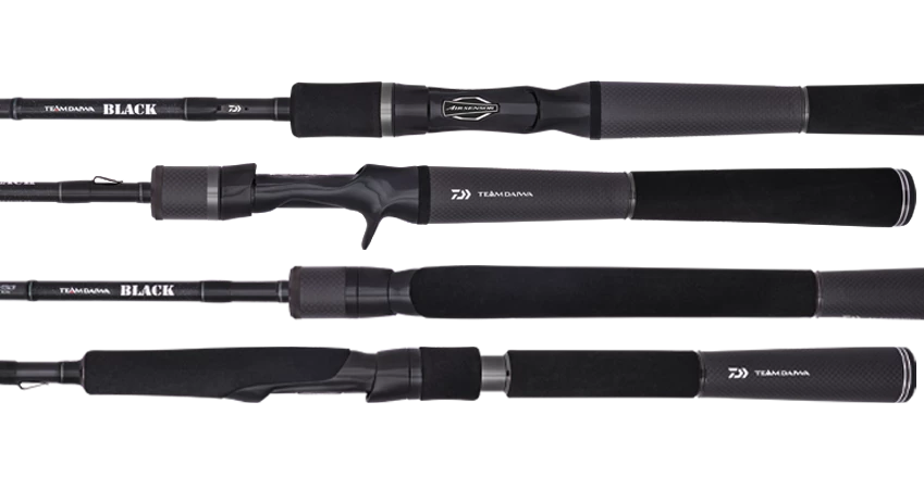 Spinning Rods Daiwa TD Black V2 Spinning Fishing Rod 1 Spinning Rods Daiwa TD Black V2 Spinning Fishing Rod