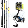 Beach & Rock Fishing Combos Daiwa Medium Heavy Lure And Bait Beach Fishing Combo Seabass 110MH Rod