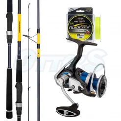 Beach & Rock Fishing Combos Daiwa Medium Heavy Lure And Bait Beach Fishing Combo Seabass 110MH Rod