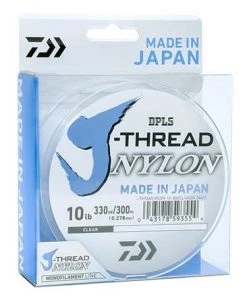 Monofilament Mainline Daiwa J-Thread Mono 300m Nylon Mainline