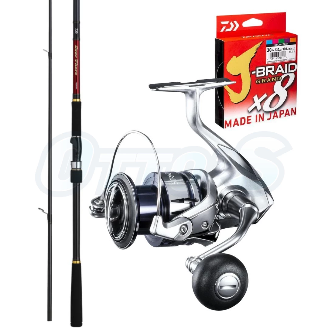 Beach & Rock Fishing Combos Daiwa Overthere 109MH And Shimano Stradic 5000 Lure Casting Combo 1 Beach & Rock Fishing Combos Daiwa Overthere 109MH And Shimano Stradic 5000 Lure Casting Combo