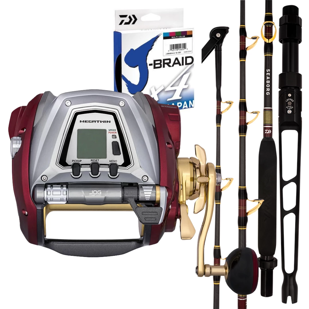 Electric Combos The Ducks Nutz 5'4'' Daiwa Seaborg 1200MJ Deep Drop Combo 1 Electric Combos The Ducks Nutz 5'4'' Daiwa Seaborg 1200MJ Deep Drop Combo