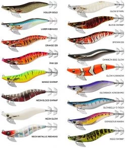 Daiwa Emeraldas Nude 3.5 Squid Jigs