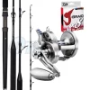 Tuna And Marlin Daiwa 15kg Game Fishing Overhead Combo Saltiga LD With Tournament Game Rod
