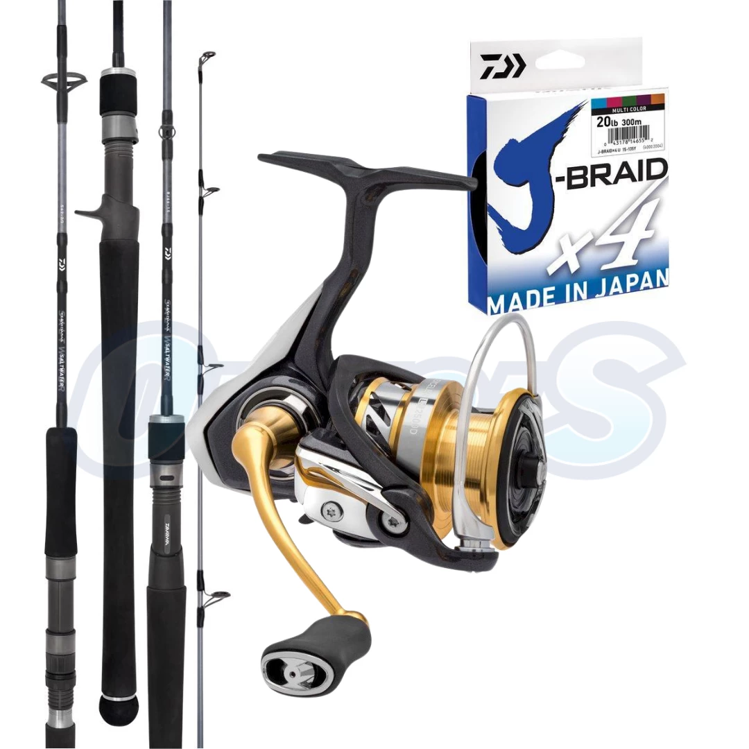 Kingfish Combos Medium Snapper, Kingfish And Mulloway Combo Daiwa Exceler And Daiwa TD SALTWATER S71-3 1 Kingfish Combos Medium Snapper, Kingfish And Mulloway Combo Daiwa Exceler And Daiwa TD SALTWATER S71-3